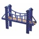 Pod albastru Punte suspendata - Maxim 44113 Rail Road Blue Bridge