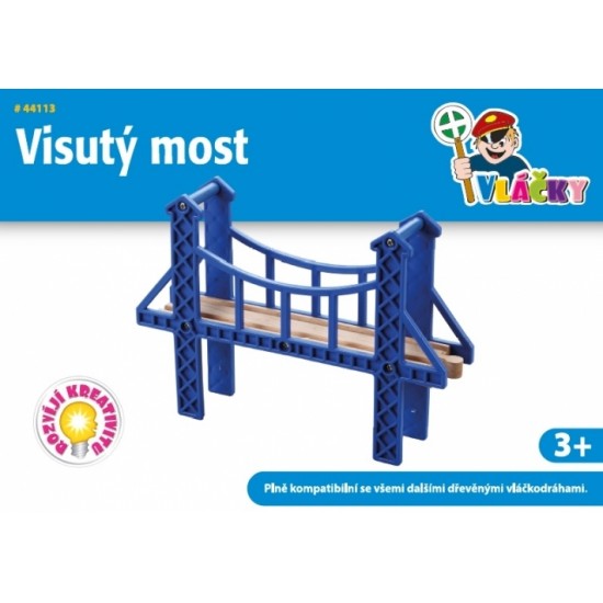 Pod albastru Punte suspendata - Maxim 44113 Rail Road Blue Bridge