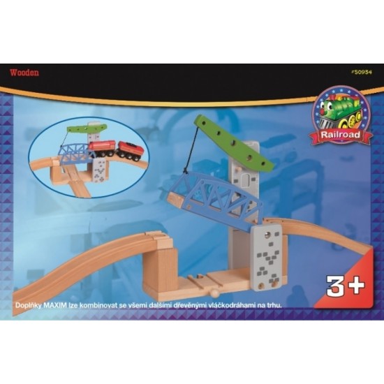 Pod basculabil - Maxim 50934 Rail Road Blue Bridge
