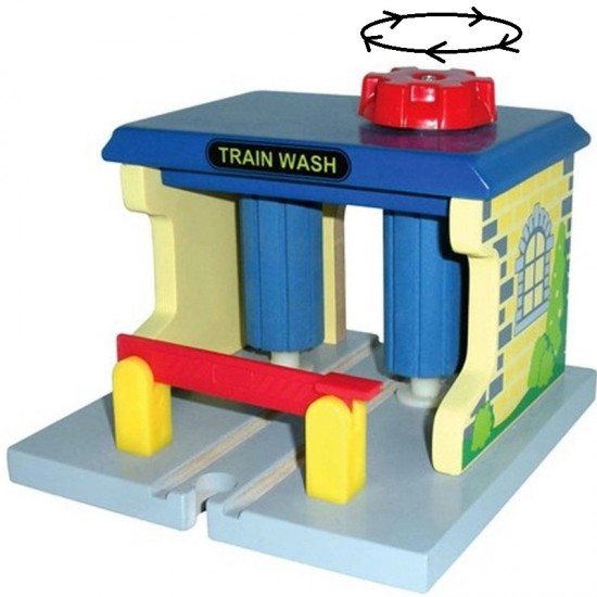 Spalatorie de trenuri din lemn Maxim Rail Road Train Wash