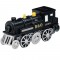 Locomotiva Electrica cu Baterie cu Sunete si Lumini LED Maxim BLACK STEAM
