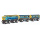 Trenulet din lemn Pasageri Imaginarium - Set Maxim 504738 Rail Road 