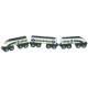 Trenulet din lemn Express Shinkansen - Set Maxim 504738 Rail Road Bullet Train