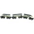 Trenulet din lemn Express Shinkansen - Set Maxim 504738 Rail Road Bullet Train