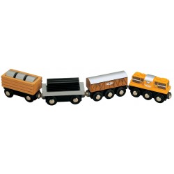 Trenulet de marfa Set Maxim 50211 Rail Road