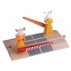 Trecere mare la nivel cu bariere interactive senzori lumini si sunete Maxim Rail Road 50471 Trecere mare la nivel cu bariere interactive senzori lumini si sunete Maxim Rail Road 50471