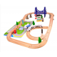 Set trenulet din lemn City Wooden Airport Train AcoolToy  44 piese