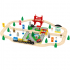 Set trenulet Wooden Train 70 piese