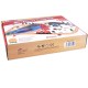 Set trenulet din lemn Port Cargo Express  Rail Train - 80 piese