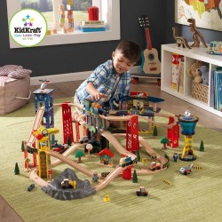 Set Trenulete Super Highway Train Kidkraft