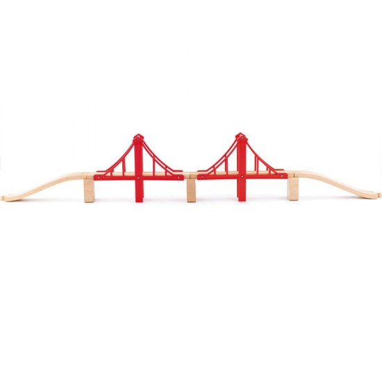 Pod mare dublu cu cabluri - WoodlyLand WL91817 Bridge