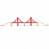 Pod mare dublu cu cabluri - WoodlyLand WL91817 Bridge