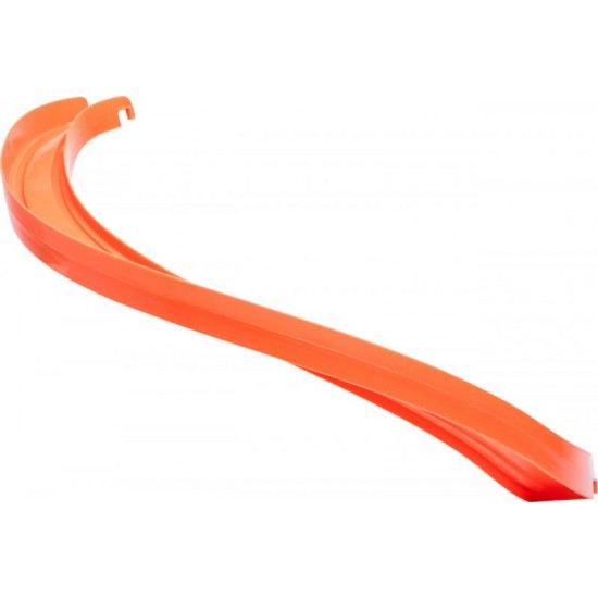 Set Trenulet din lemn Roller Coaster cu macara tunel si 130 de piese