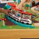 Set trenulete Aero City KidKraft cu masuta