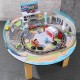 Pista de viteza pentru curse Cars 3 cu masuta - Disney Pixar Florida Speedway KidKraft - 55 piese