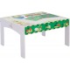 Set Trenulet din lemn Tara Verde - Green Country Wooden Train cu masuta de joaca 