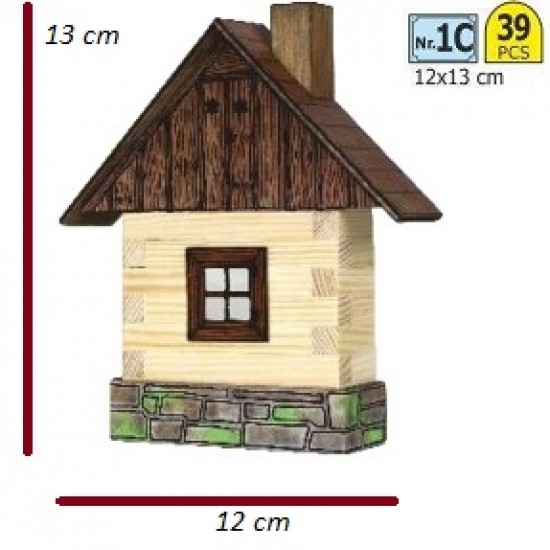 Casuta decorativa pentru perete 1C