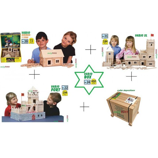 GIANT SET VARIO BOX - 450 piese 