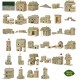 VARIO MASSIVE -set constuctie modular barne rotunde
