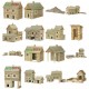 VARIO MASSIVE -set constuctie modular barne rotunde
