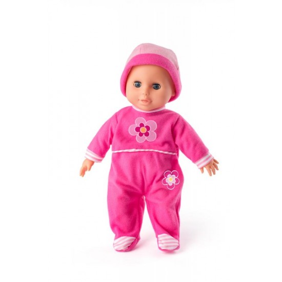Carucior pliabil Set de jucarie cu papusa inclusa si pat papusi cu accesorii Doll Pram