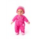 Carucior pliabil Set de jucarie cu papusa inclusa si pat papusi cu accesorii Doll Pram